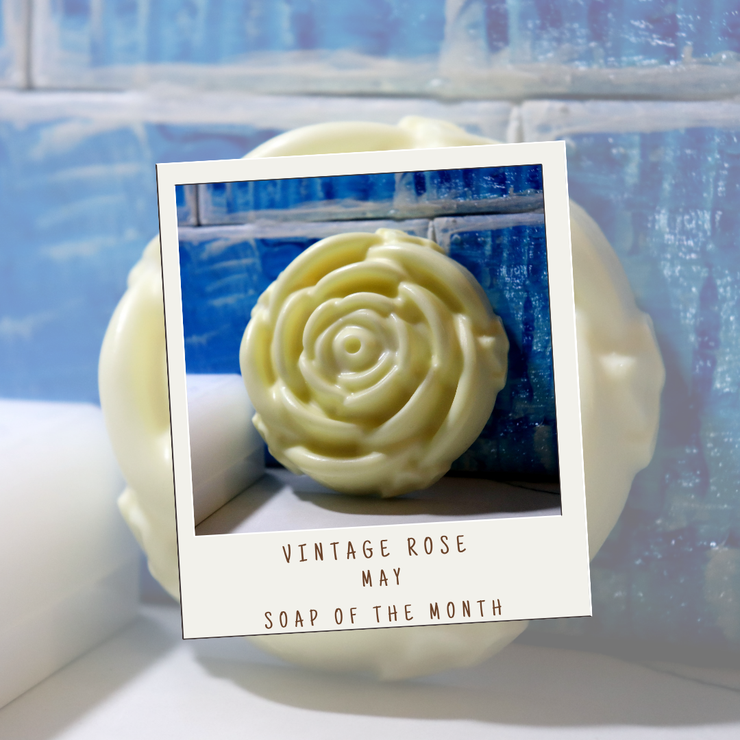 Vintage Rose May Soap of The Month